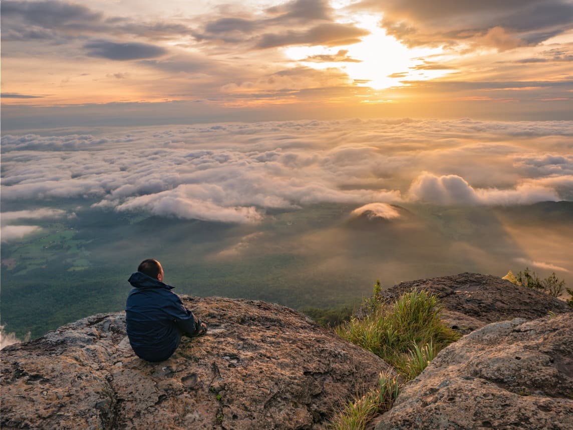 morning khao luang mountain