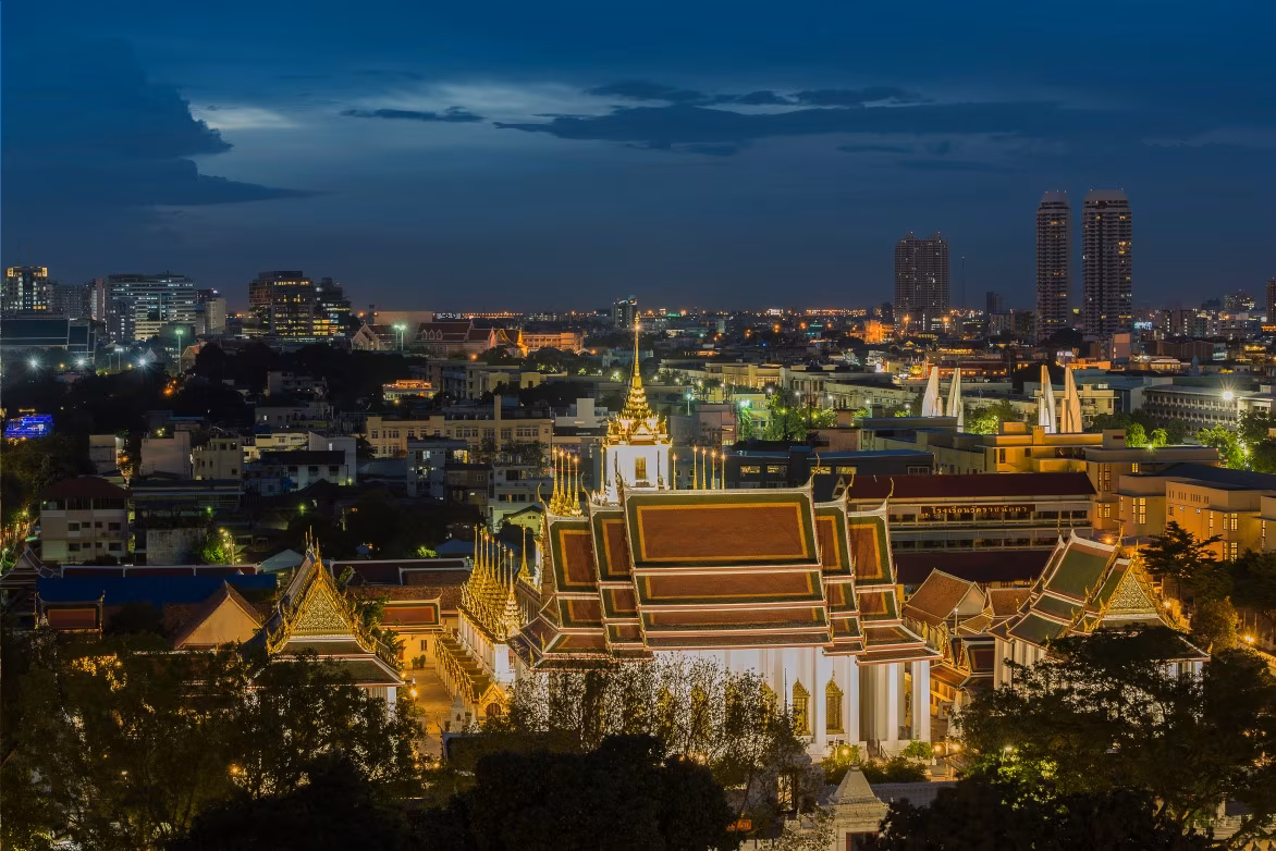 La Tailandia a stella da Bangkok